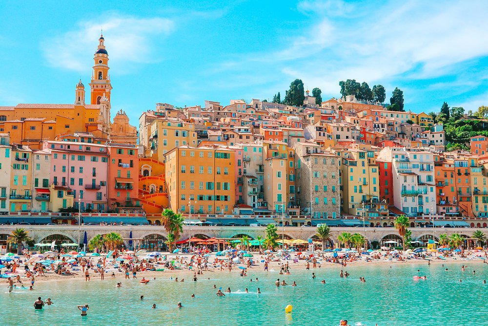 French Riviera travel destination