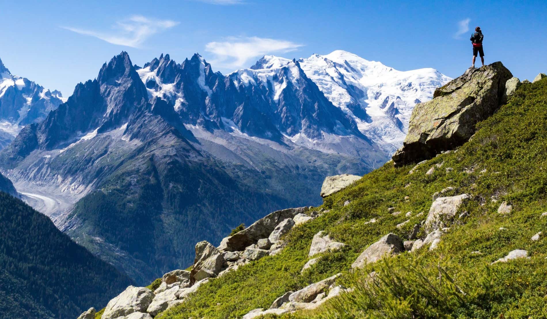 French Alps travel destination