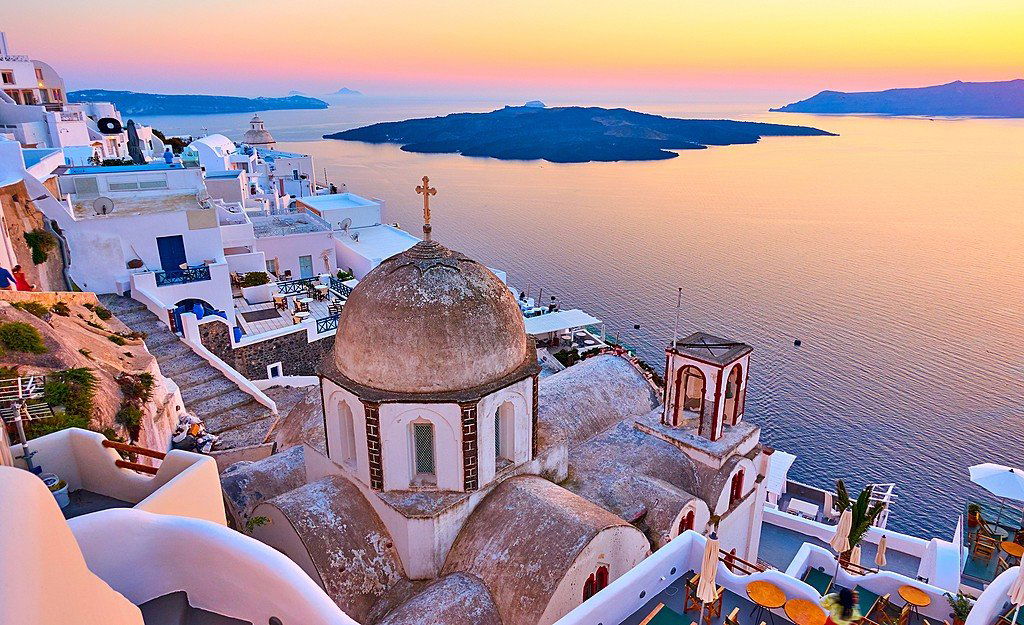 Mykonos & Santorini travel destination
