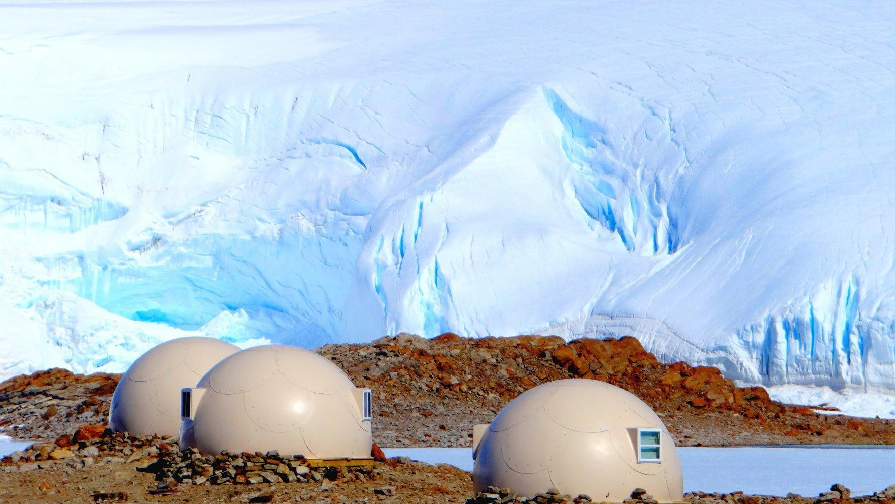 White Desert hotel in Halley, Antarctica