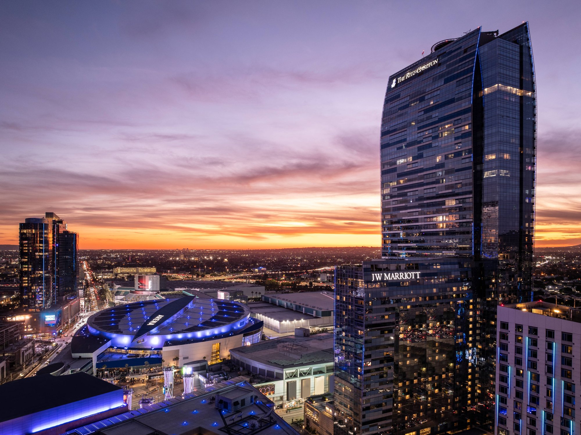 JW Marriott Los Angeles, L.A. Live hotel in Los Angeles, United States