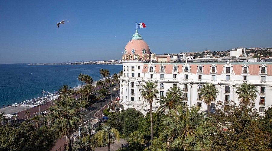 Le Negresco hotel in Nice