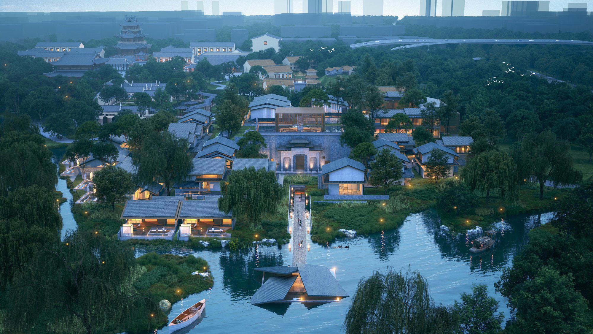 Banyan Tree Guangzhou Haizhuhu hotel in Guangzhou