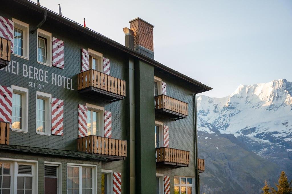 Hotel drei berge, Mürren, Switzerland