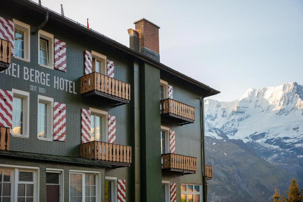 Hotel drei berge hotel in Mürren, Switzerland