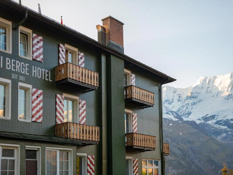 Hotel drei berge, Mürren, Switzerland