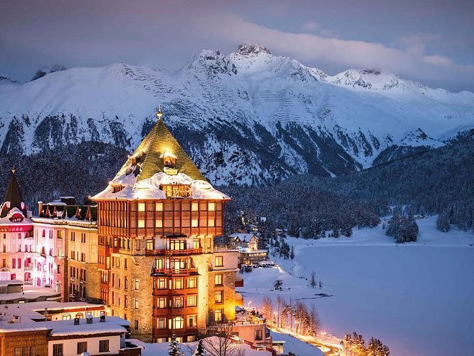 Badrutt's Palace Hotel, St. Moritz, Switzerland