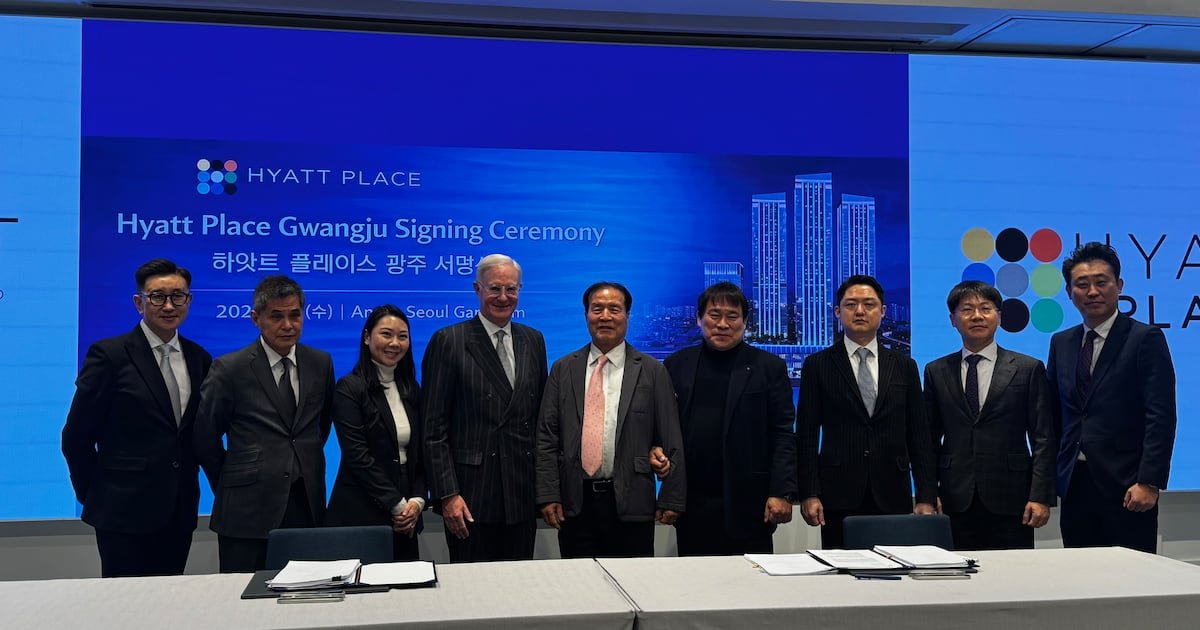 Hyatt Place Gwangju hotel in Gwangju, South Korea