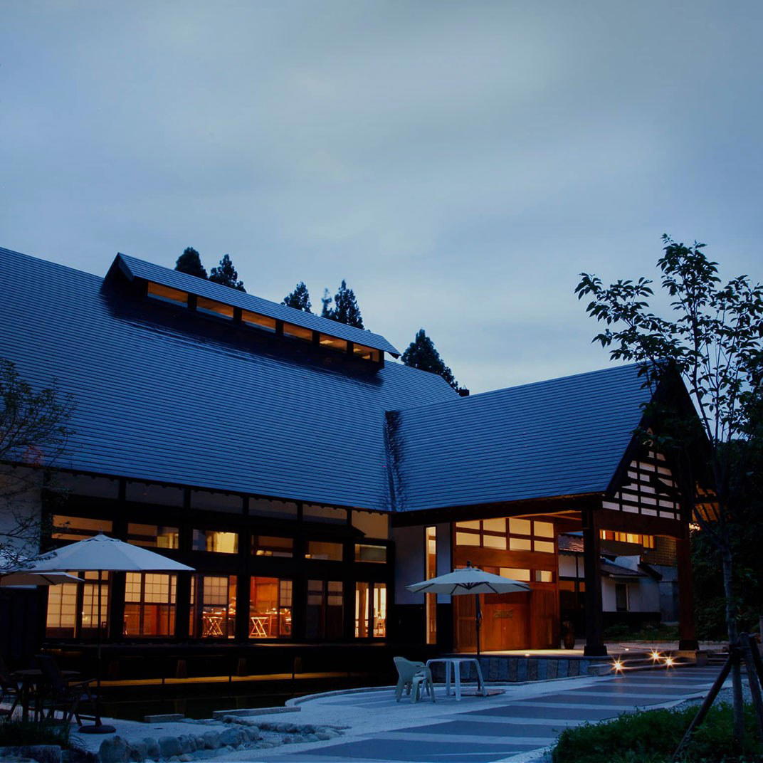 Satoyama Jujo hotel in Niigata, Japan