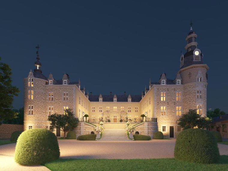 Le Château de Mirwart, Mirwart, Belgium