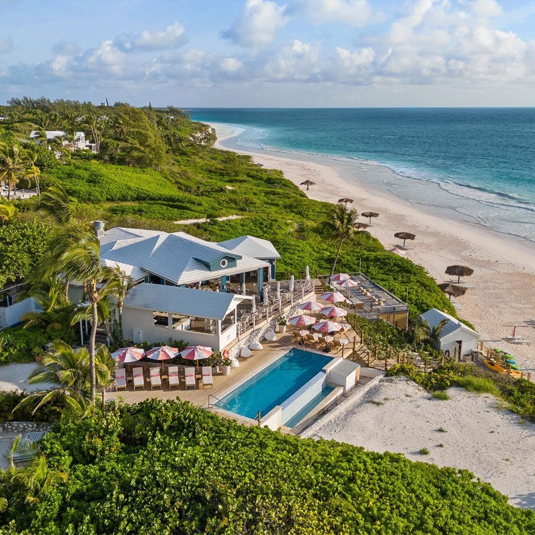 Pink Sands Resort hotel in Dunmore Town, Bahamas