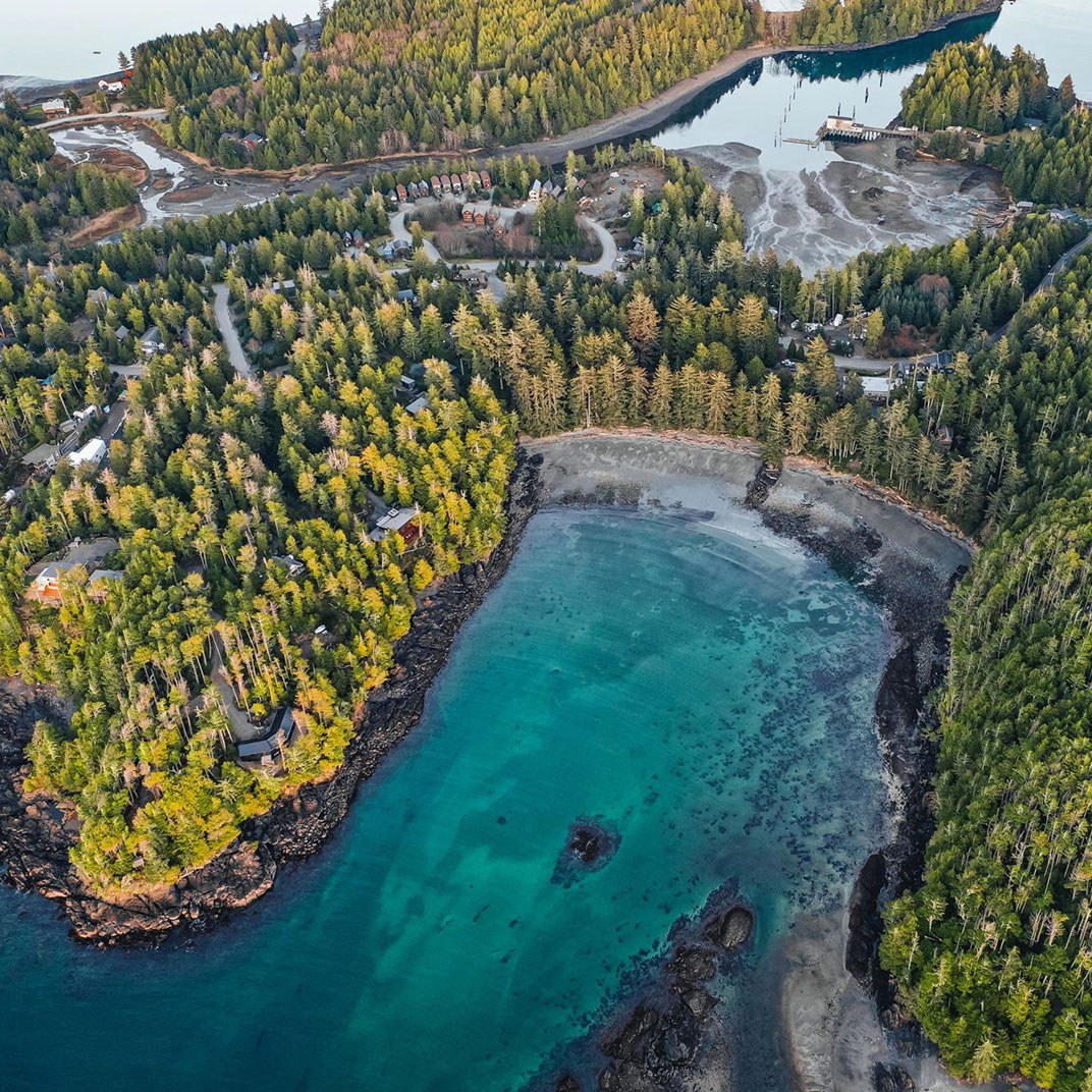 The Cabins at Terrace Beach, Vancouver Island, Canada