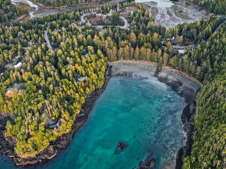 The Cabins at Terrace Beach, Vancouver Island, Canada