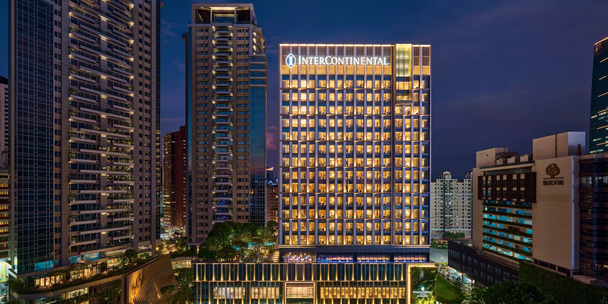InterContinental Taichung hotel in Taichung, Taiwan