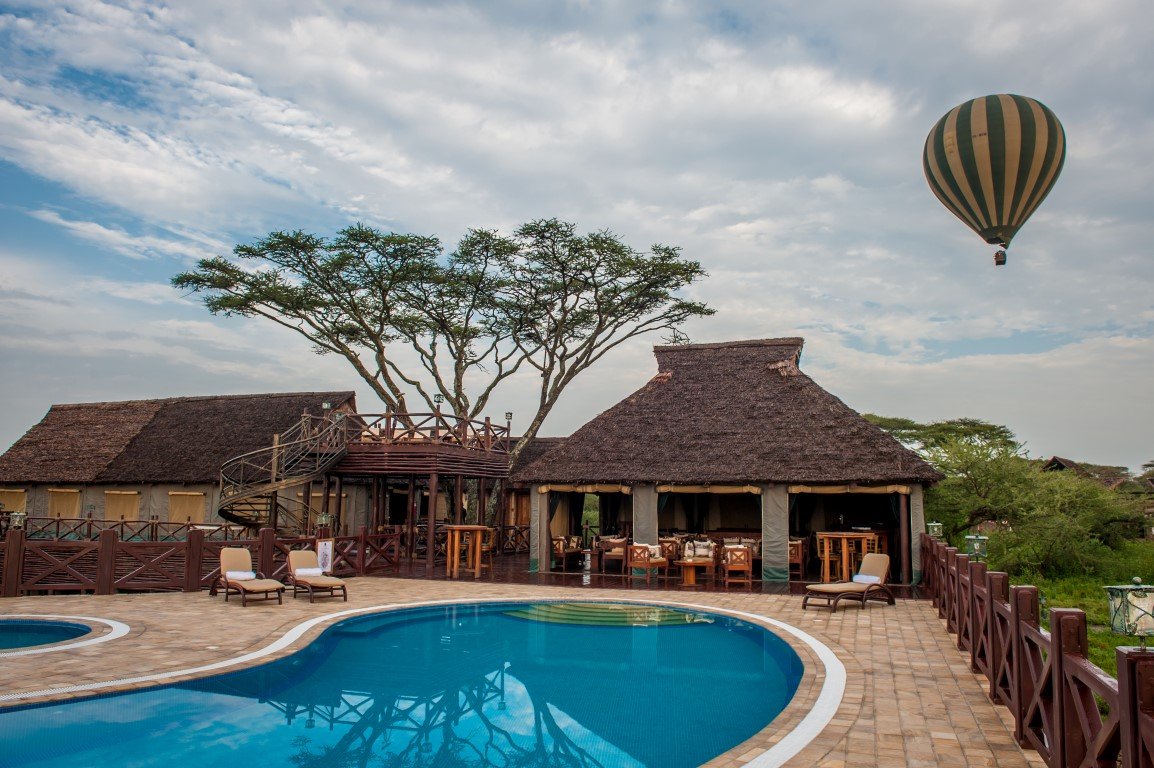 Ndutu Camp hotel in Ngorongoro, Tanzania