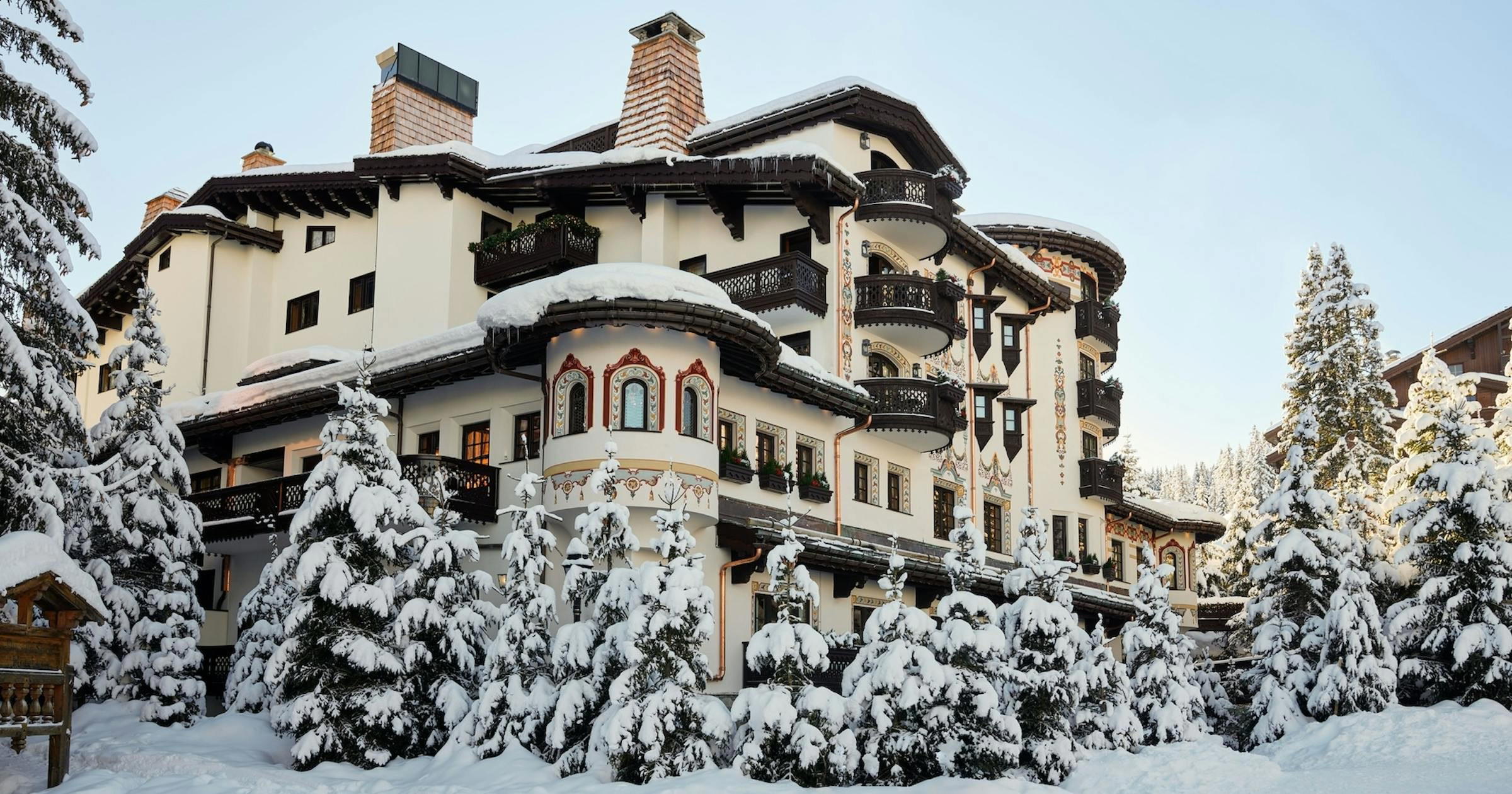 Les Airelles hotel in Courchevel