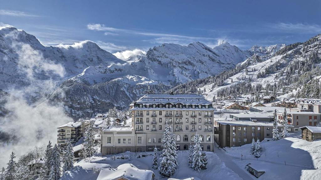 Mürren hotel in Mürren, Switzerland
