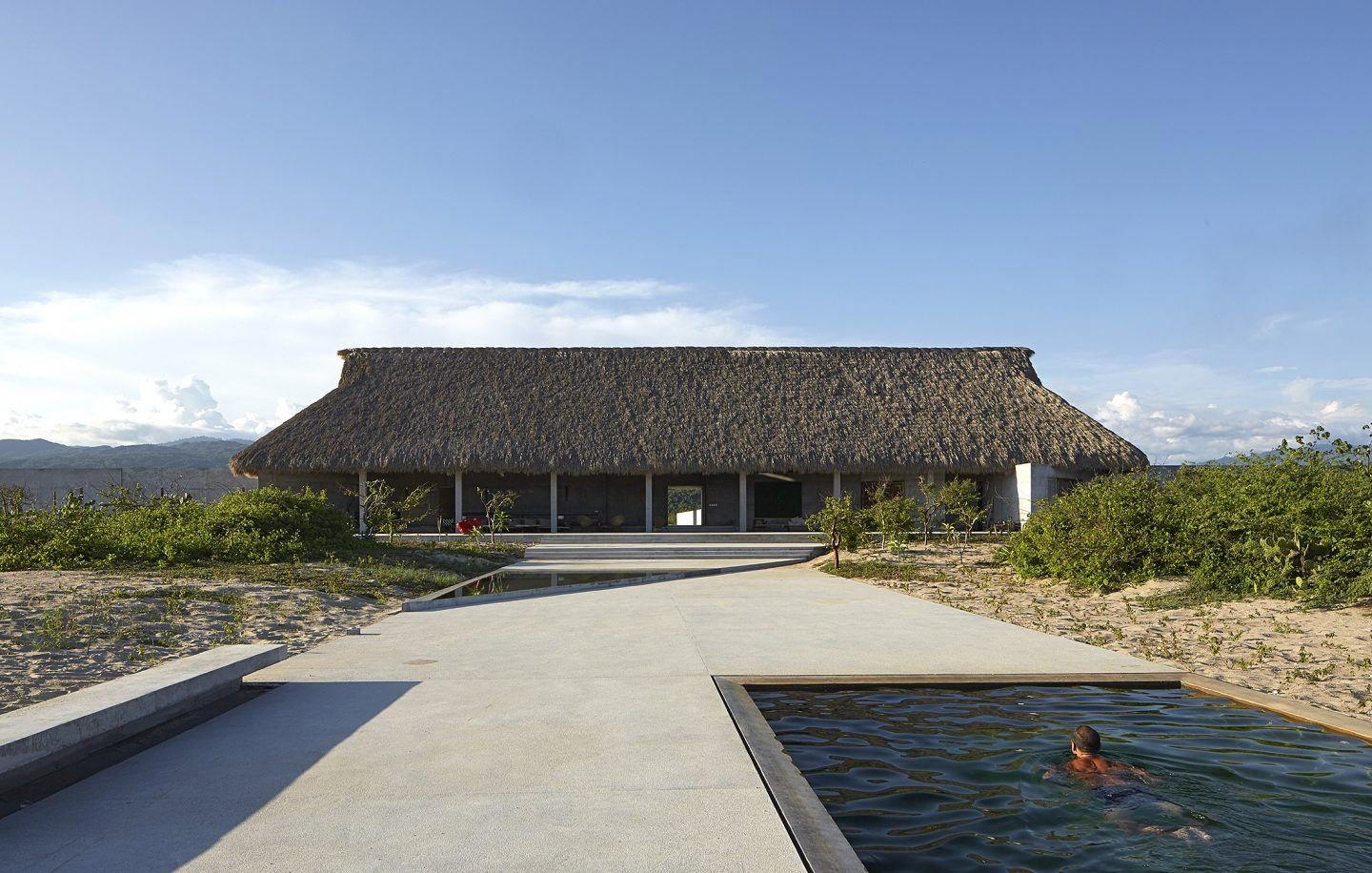 Casa Wabi hotel in Puerto Escondido