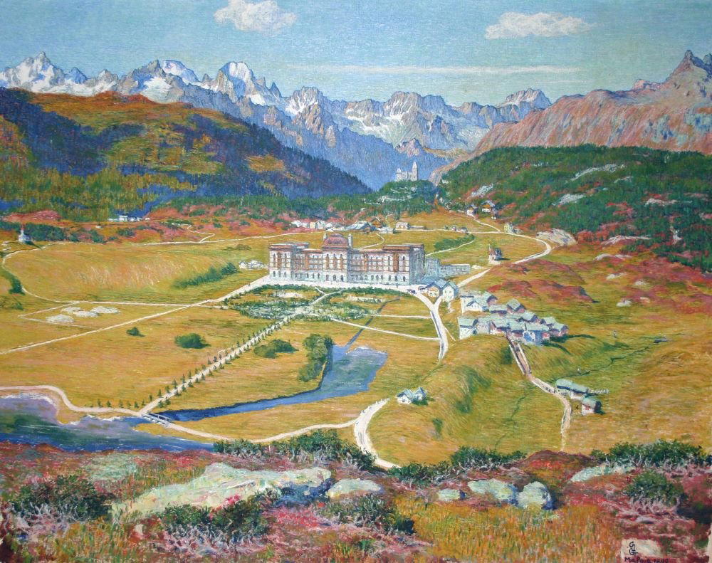 Maloja Palace hotel in Maloja, Switzerland