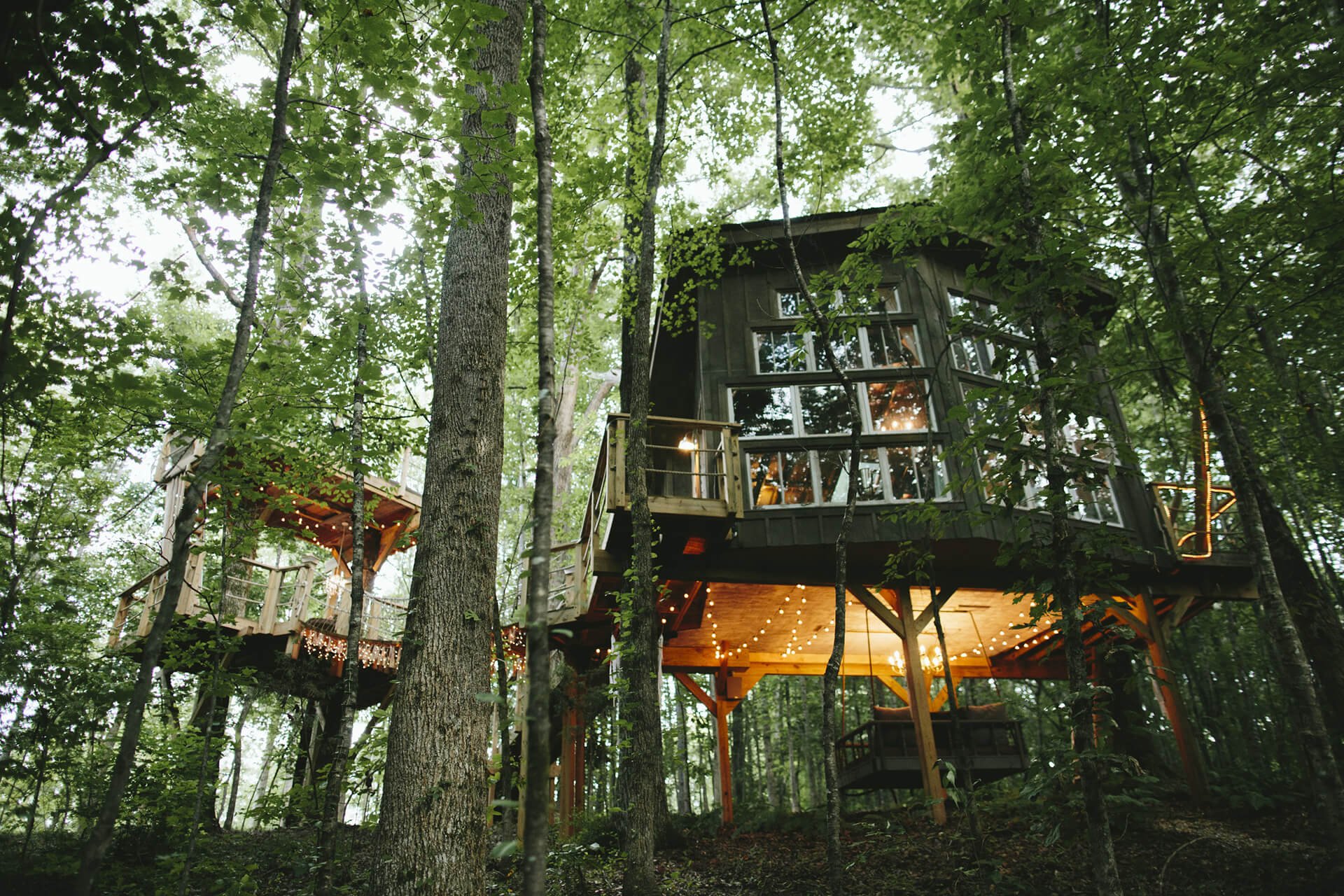 Bolt Farm Treehouse hotel in Whitwell, United States