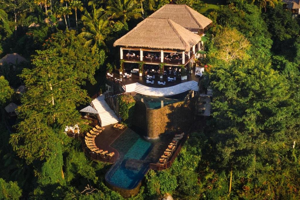Hanging Gardens of Bali hotel in Bali, Indonesia