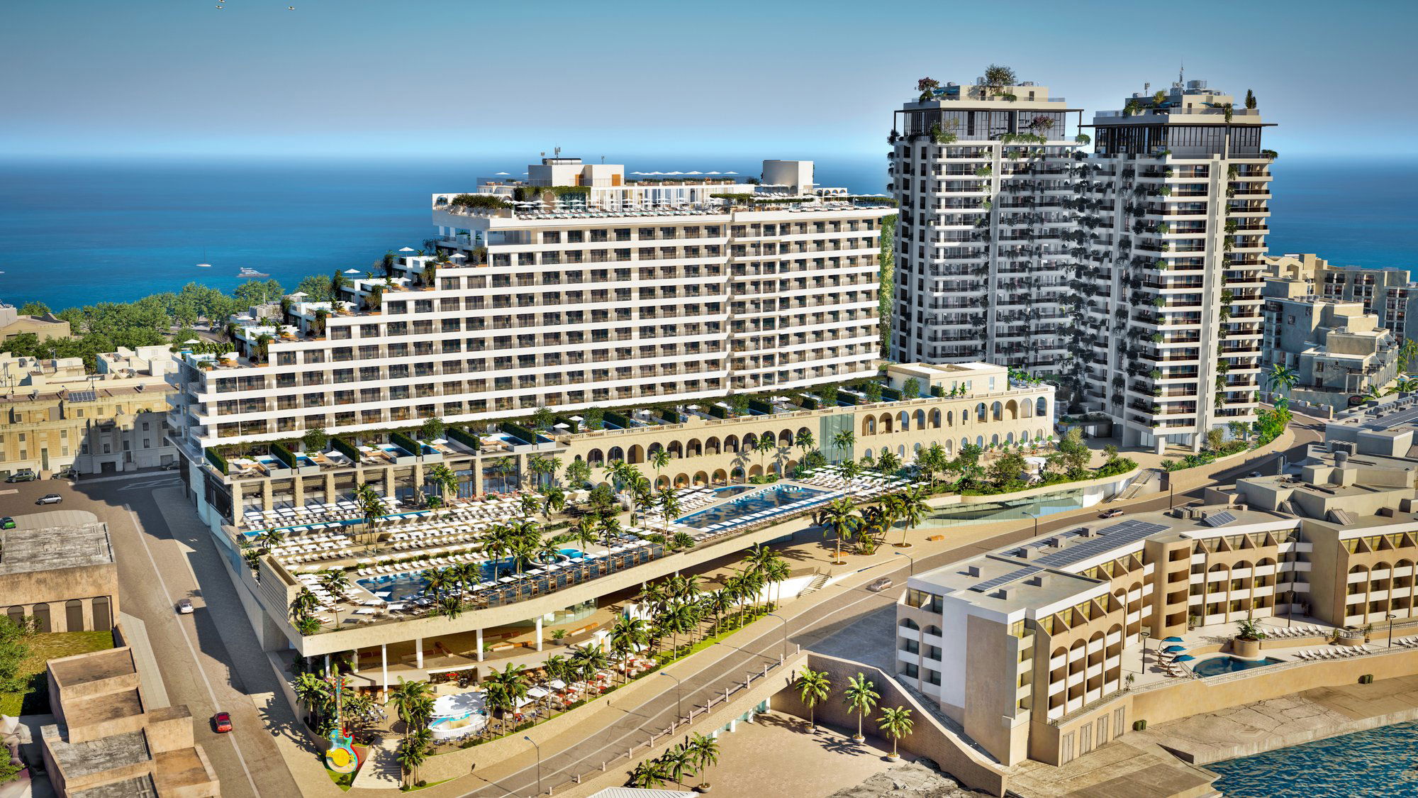 Hard Rock Hotel Malta, Hotel in St George S Bay