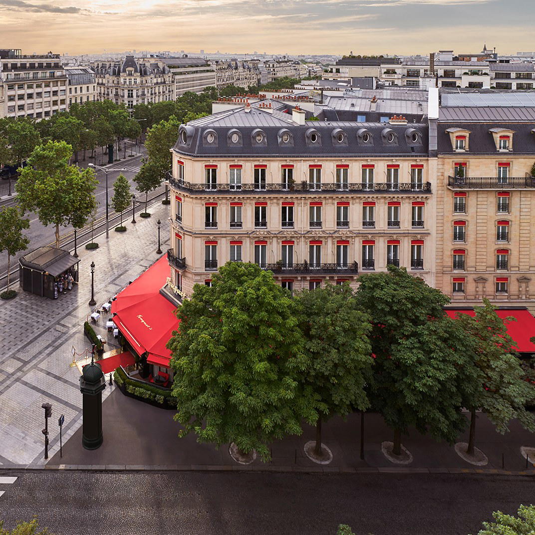 Fouquet's Paris hotel in Paris, France