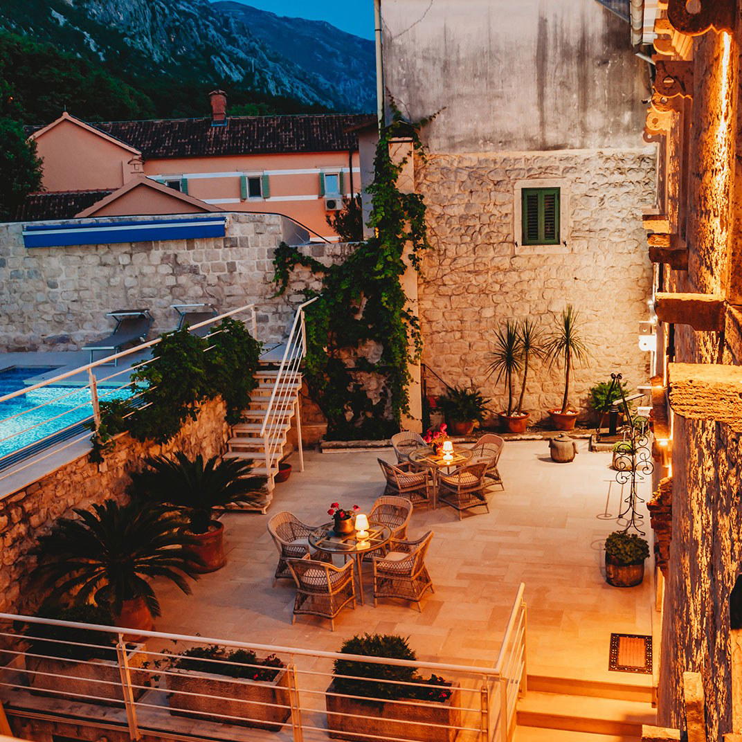 Palazzo Radomiri Hotel, Kotor, Montenegro