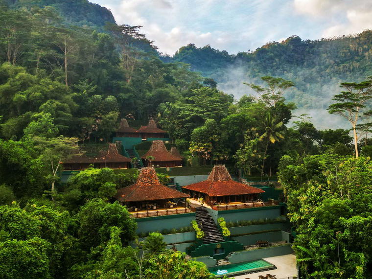 Villa Borobudur Resort, Magelang, Indonesia