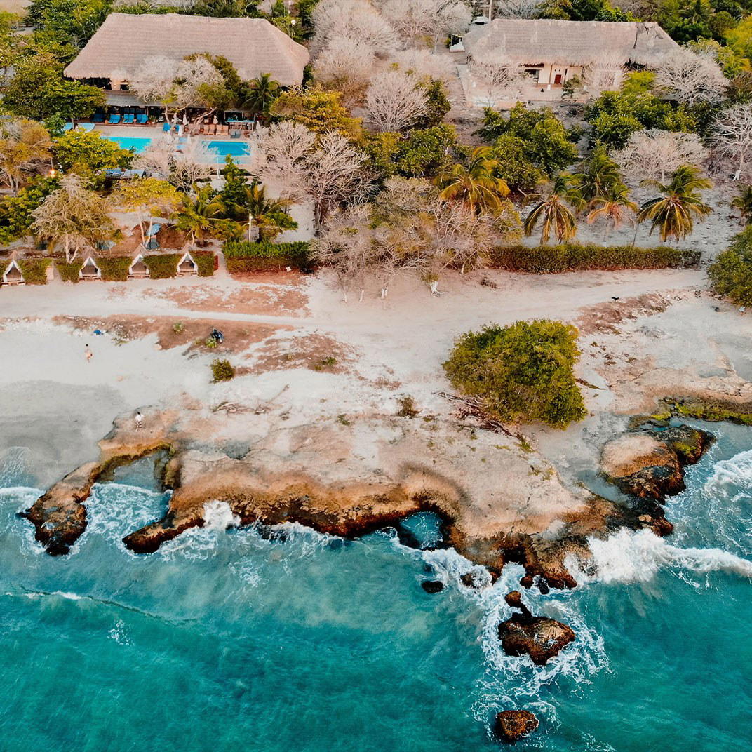 Blue Apple Beach, Cartagena, Colombia