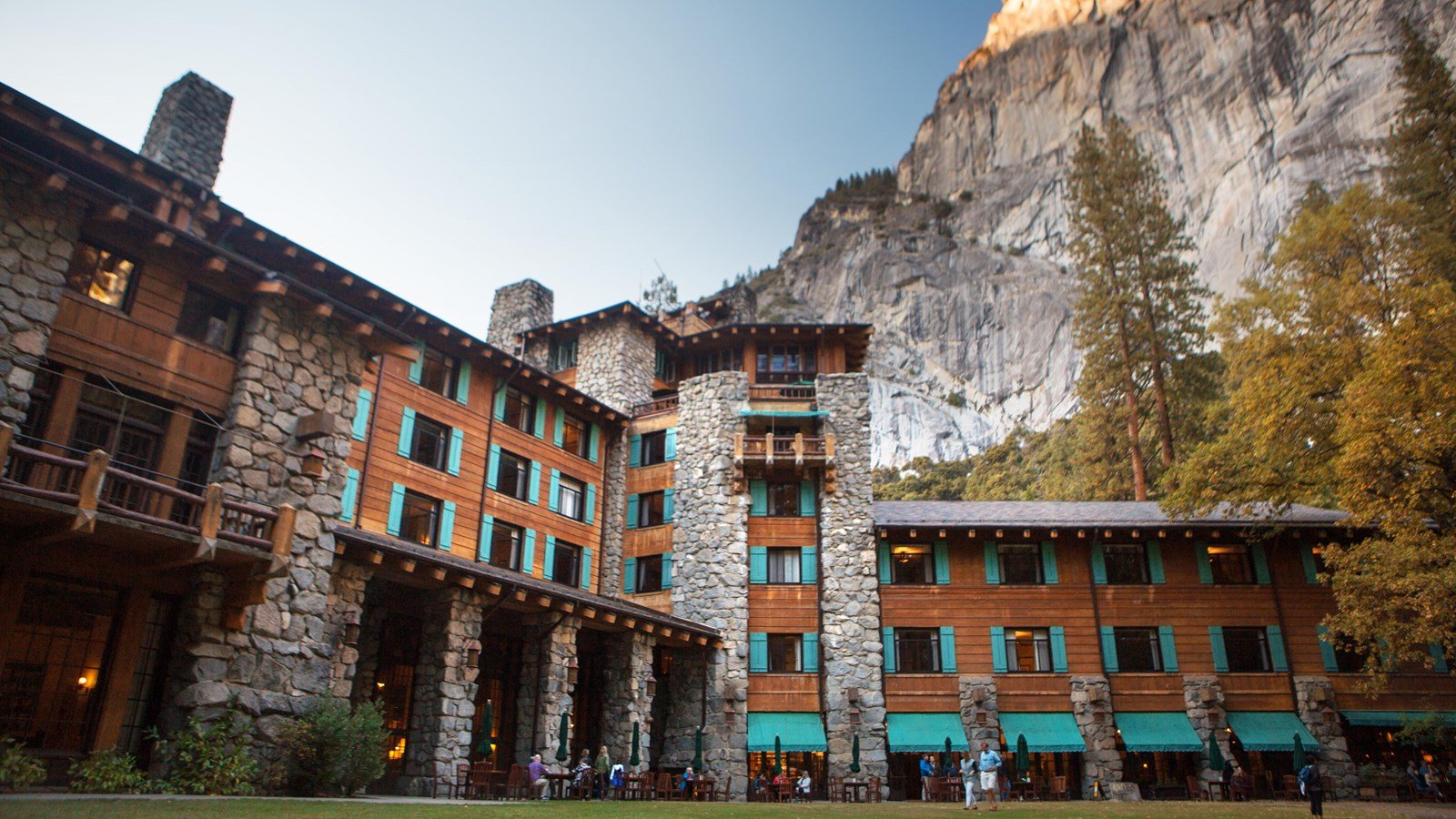The Ahwahnee hotel in Yosemite Valley, United States
