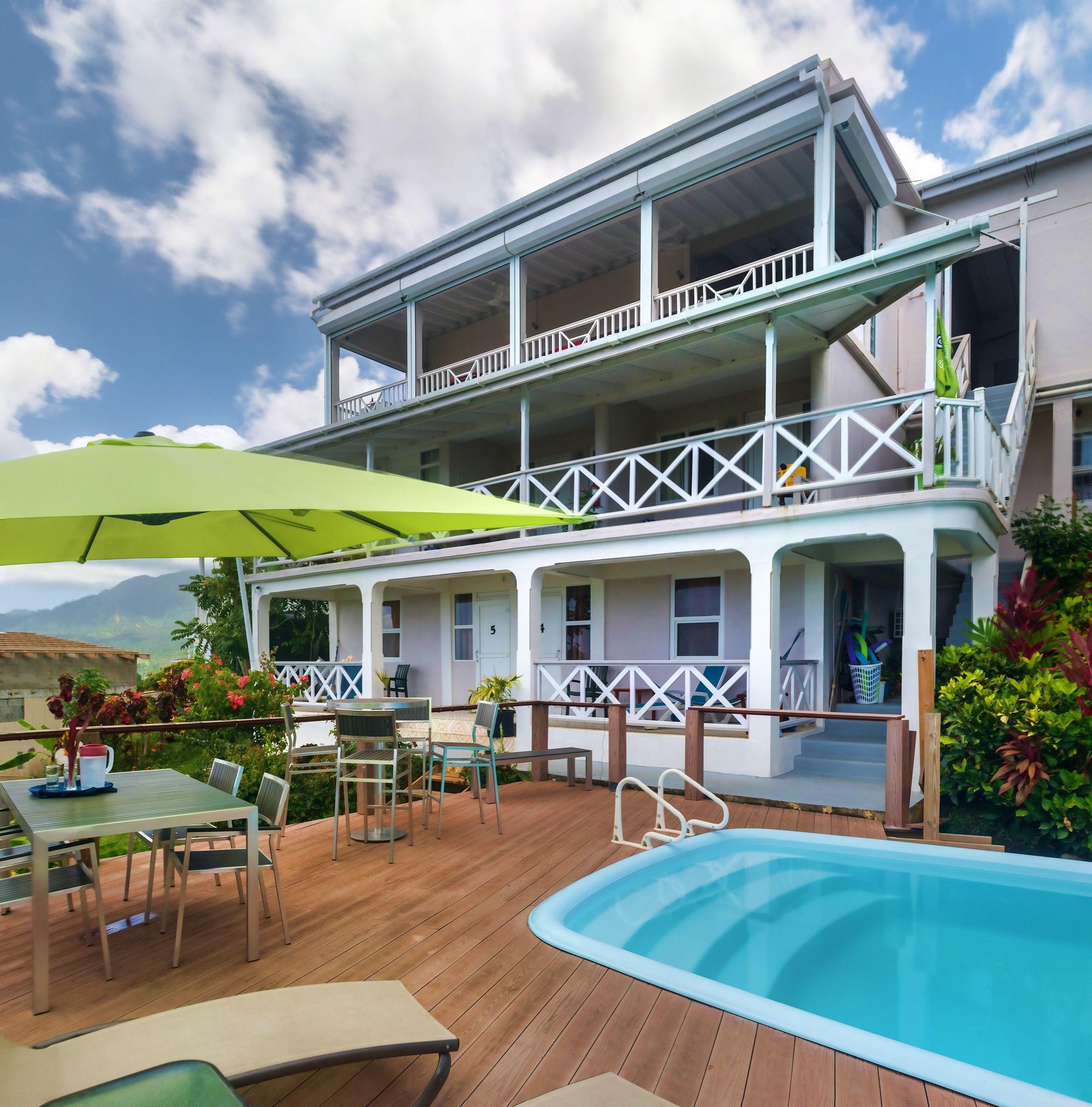 Hotel The Champs hotel in Portsmouth, Dominica