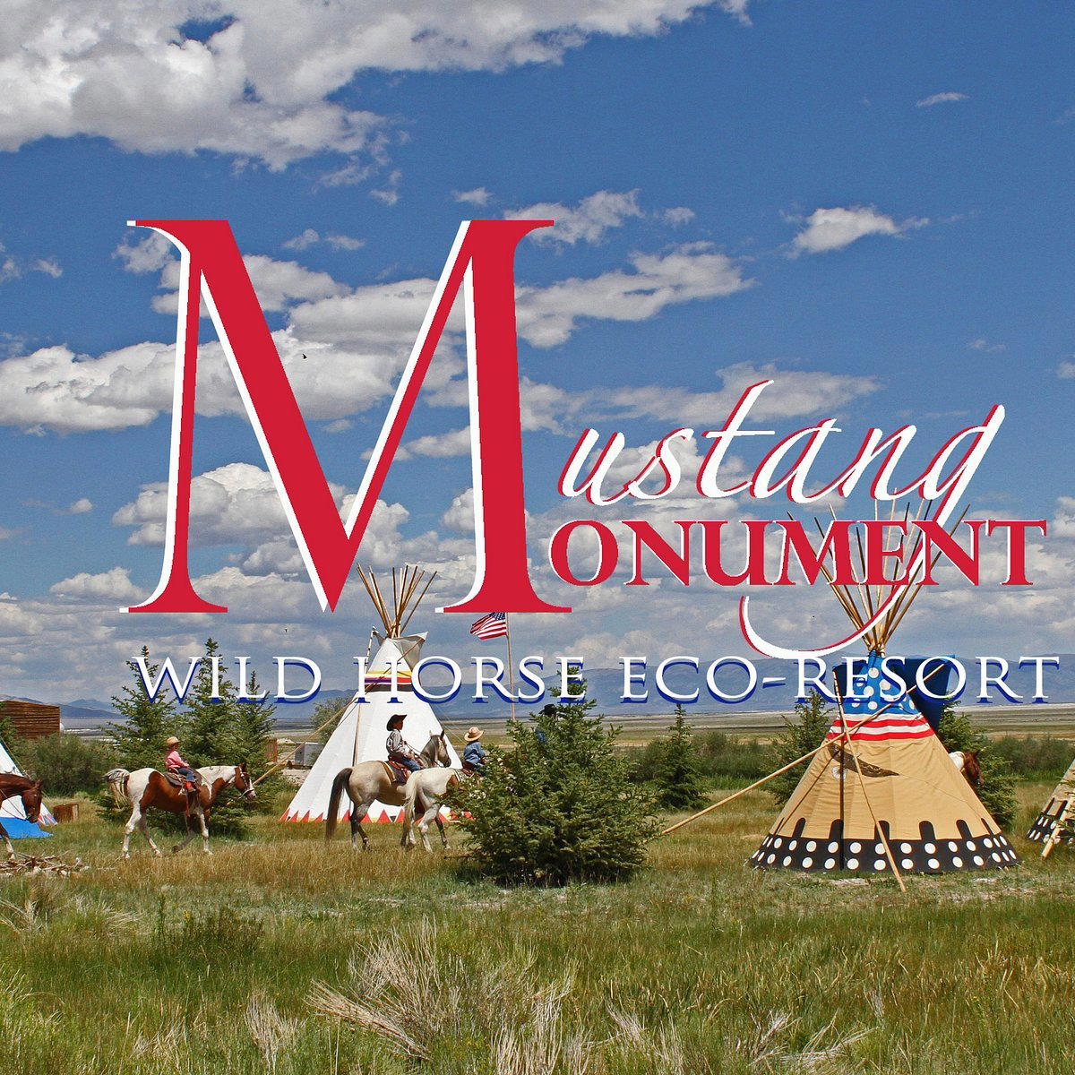 Mustang Monument, Wells, United States