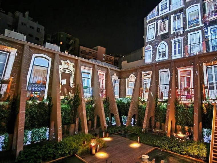 LUMEN Hotel & The Lisbon Light Show, Lisbon, Portugal