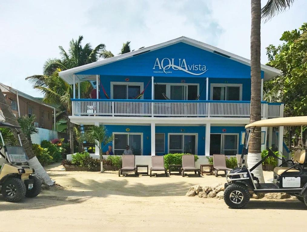 Aqua Vista Beachfront Suites hotel in San Pedro, Belize