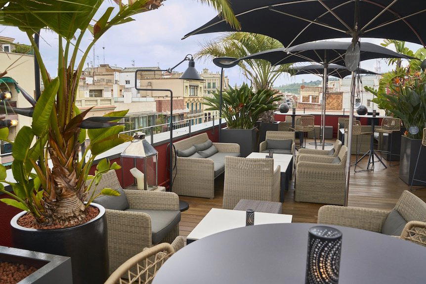 Villa Emilia hotel in Barcelona, Spain