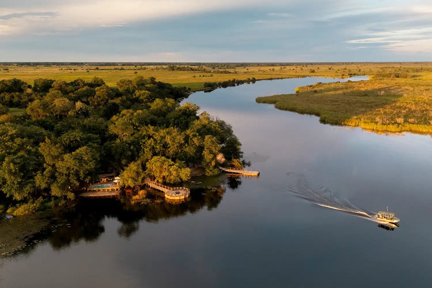 Xugana Island Lodge, Okavango Delta, Botswana