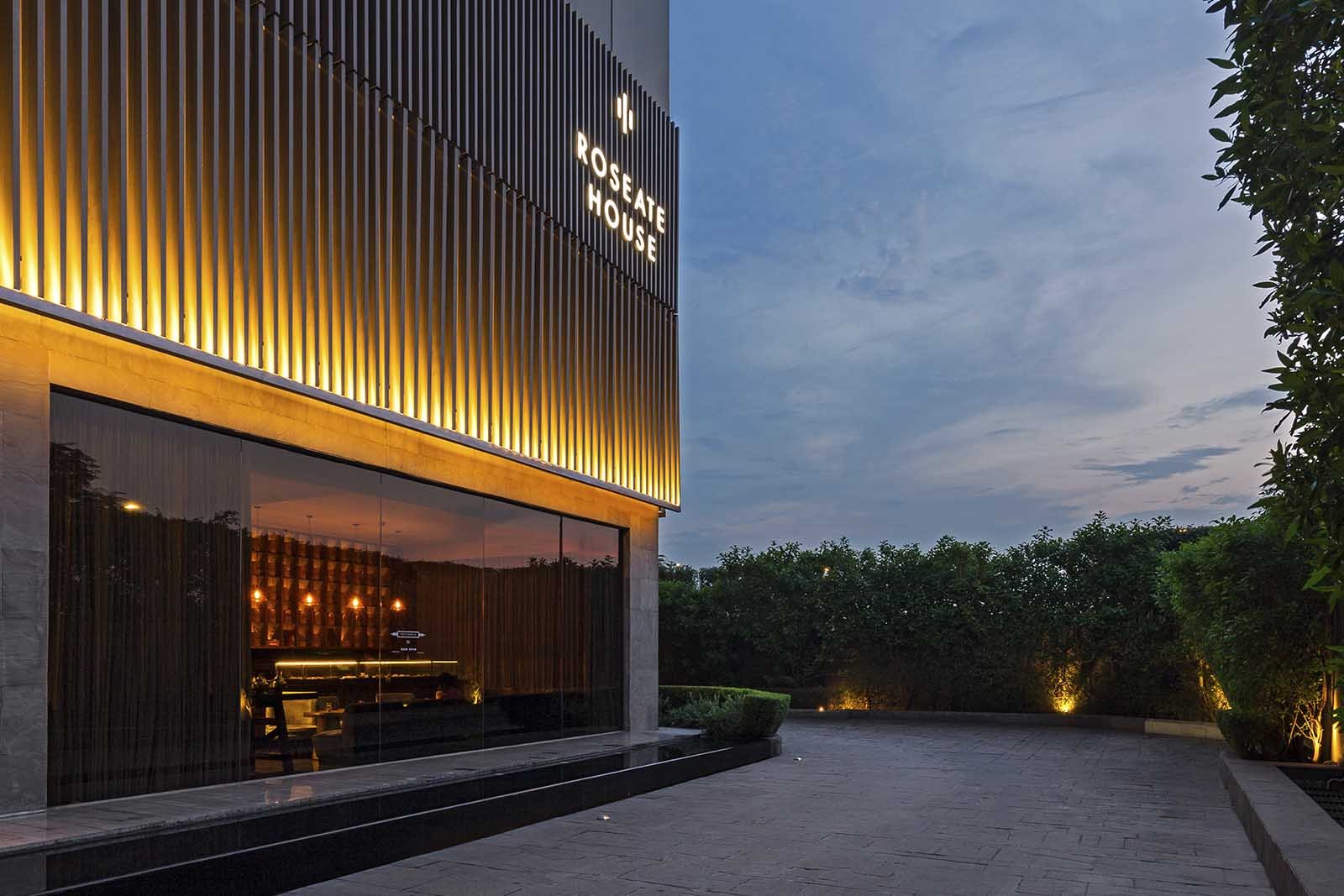 Roseate House hotel in Delhi, India