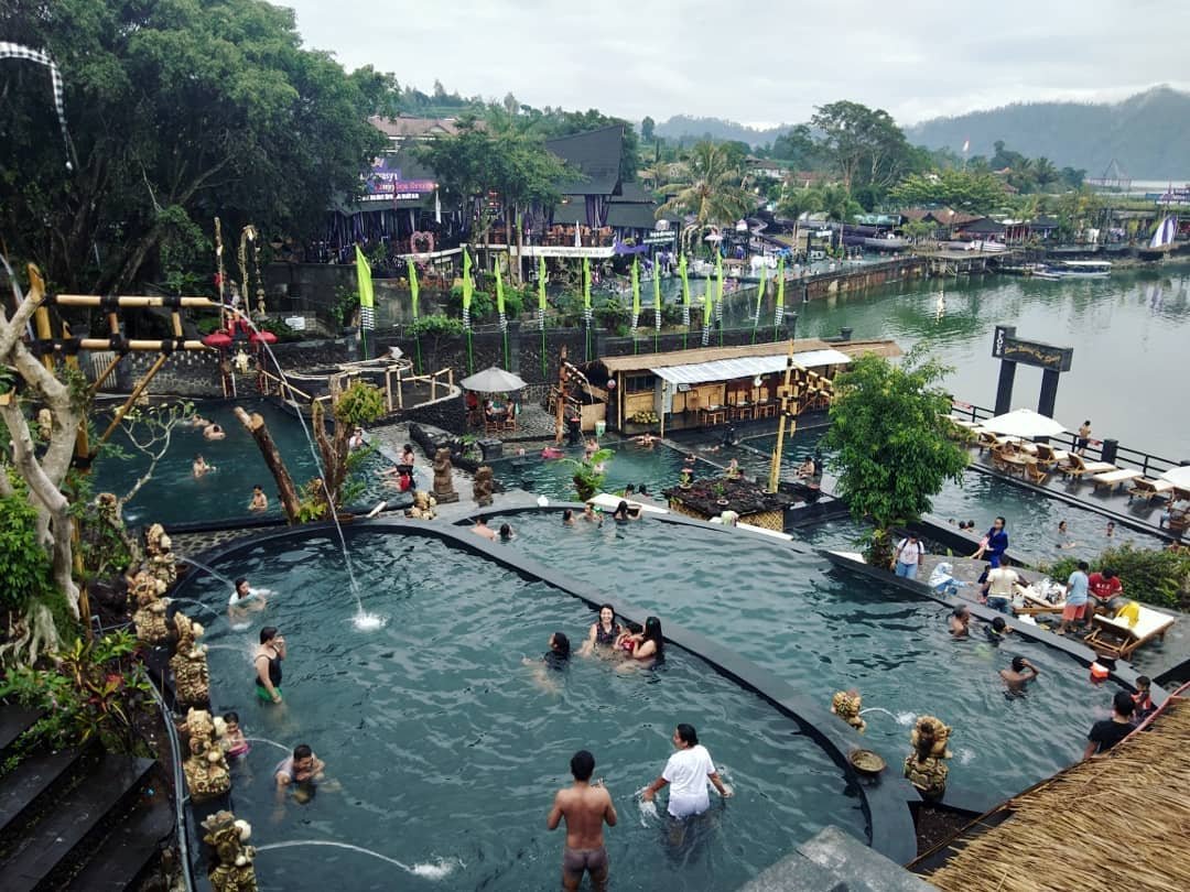 Batur Natural Hot Spring, Kintamani, Indonesia