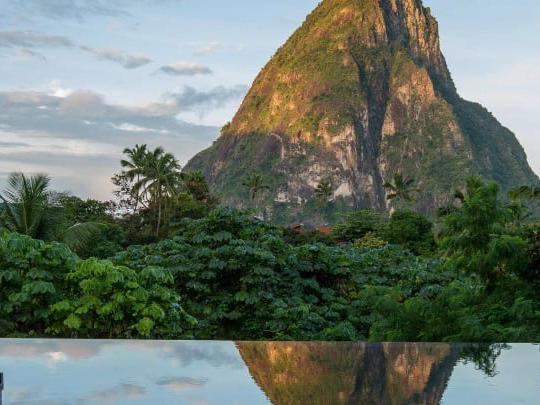 Rabot Hotel From Hotel Chocolat, Soufriere, St Lucia