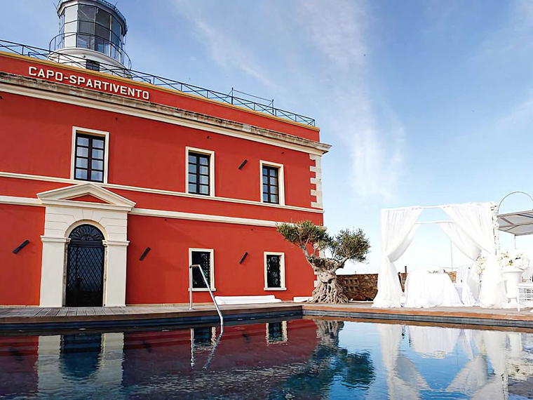 Faro Capo Spartivento, Domus de Maria, Italy