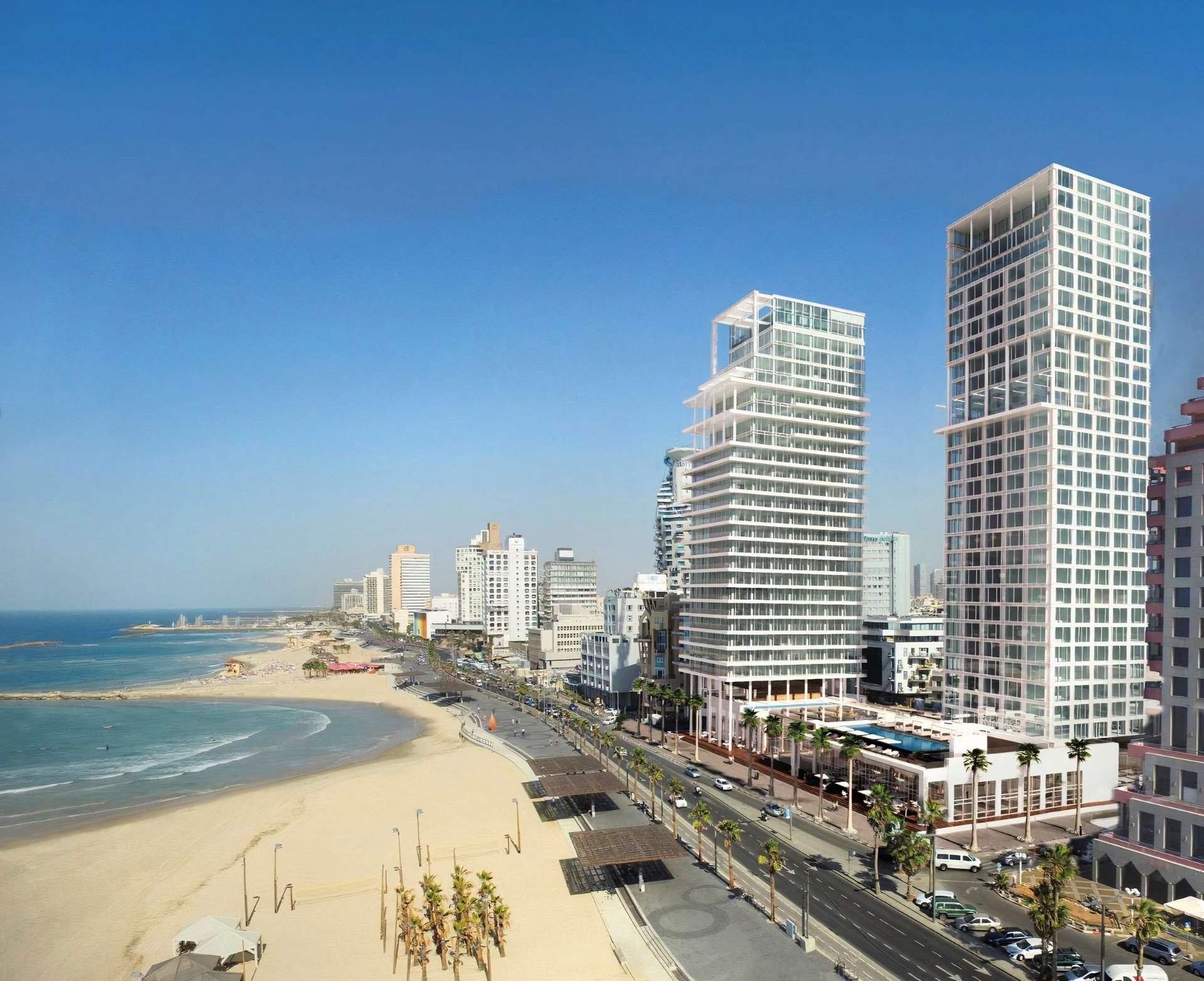 The David Kempinski Tel Aviv hotel in Tel Aviv, Israel