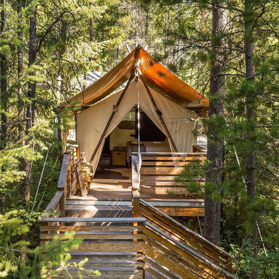 Under Canvas Glacier, Glacier National Park, United States