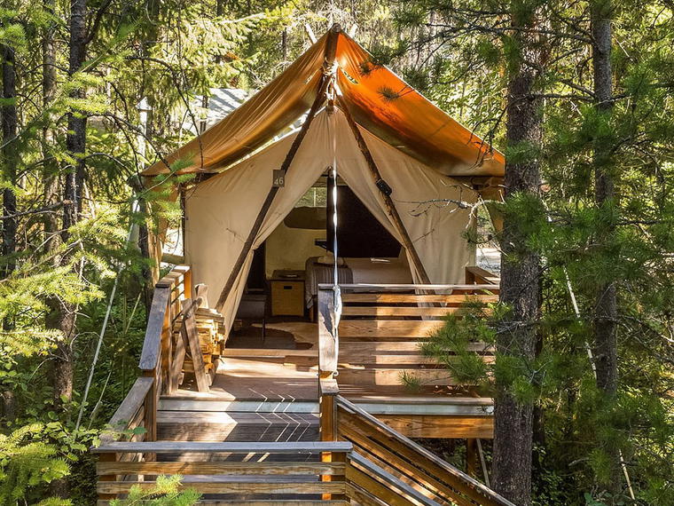 Under Canvas Glacier, Glacier National Park, United States