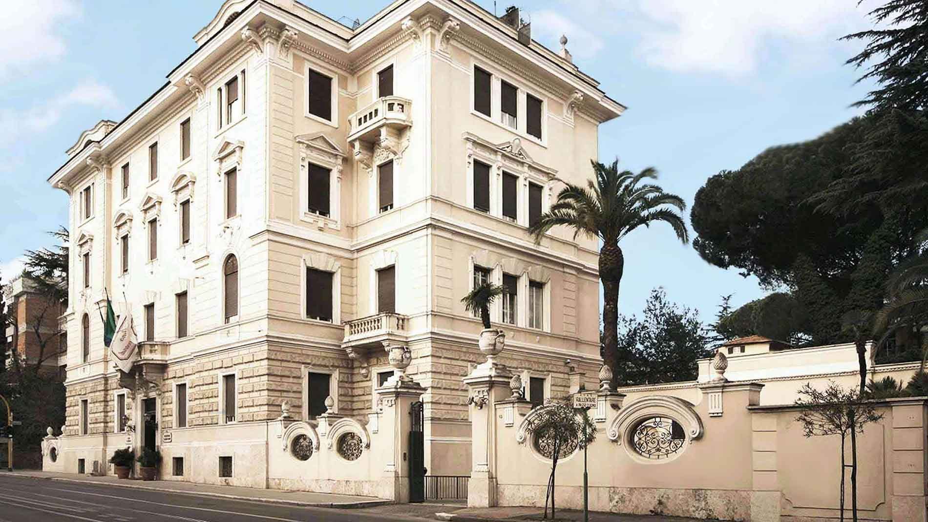 Hotel Aldrovandi, Rome, Italy