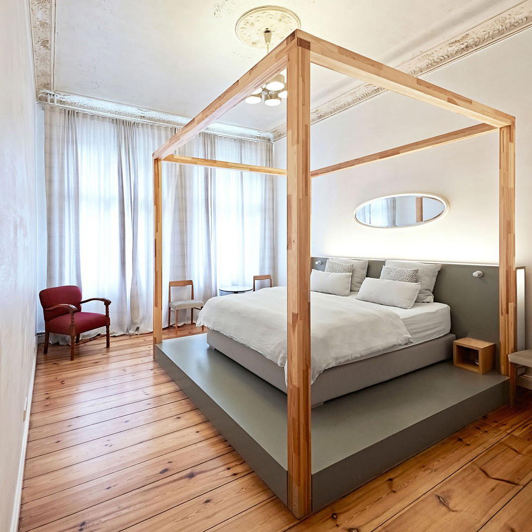 Linnen hotel in Berlin, Germany
