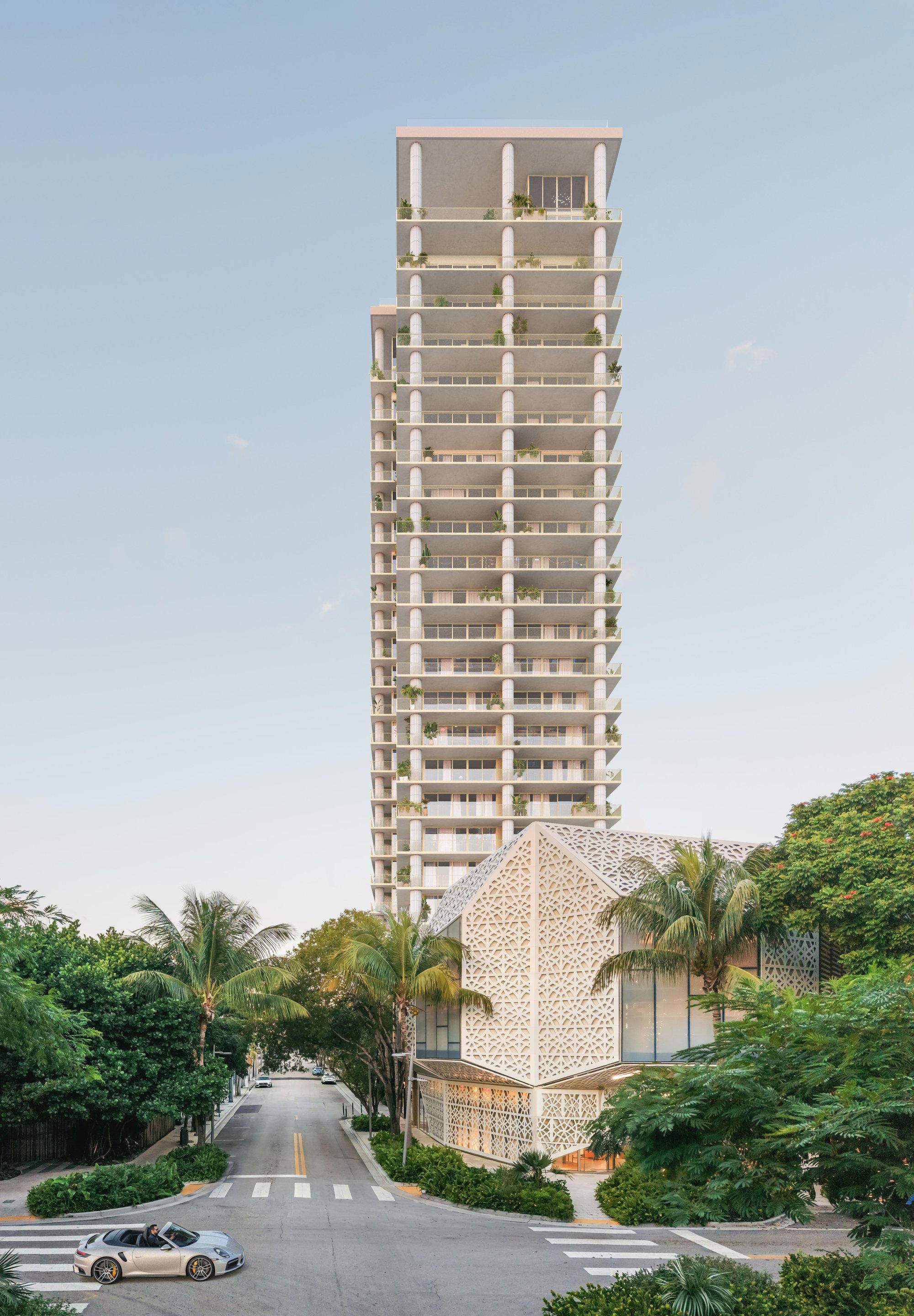 Miami Design Residences Designed by Chipperfield, Miami, United States