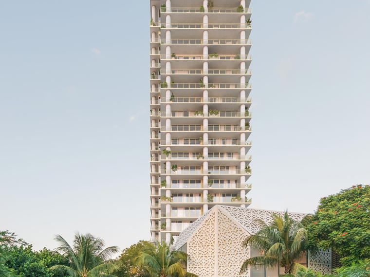 Miami Design Residences Designed by Chipperfield, Miami, United States