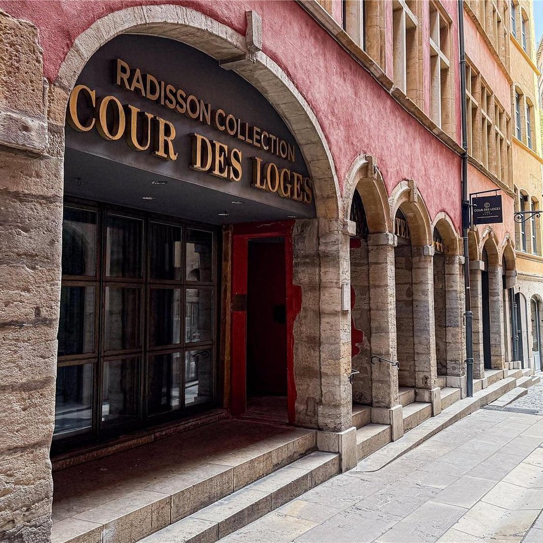 Cour des Loges hotel in Lyon, France