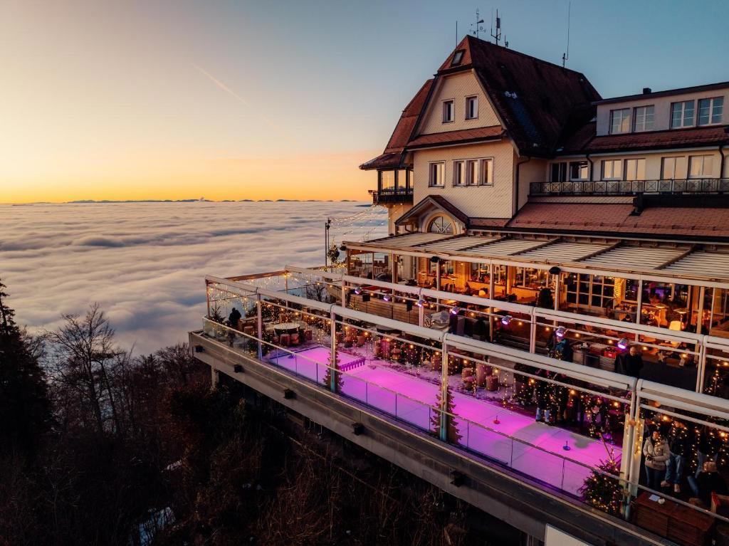 Hotel UTO KULM car-free hideaway in Zurich hotel in Uetliberg, Switzerland